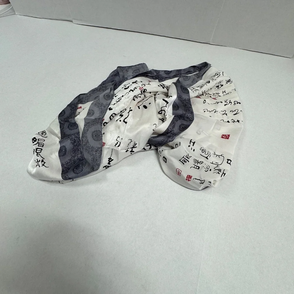 Vintage Shanghai Museum Silk Scarf - UniqueDesign - 62